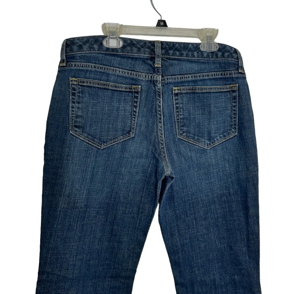 Banana Republic Straight Leg Dark Wash Stretch Jeans EUC sz 26/8S